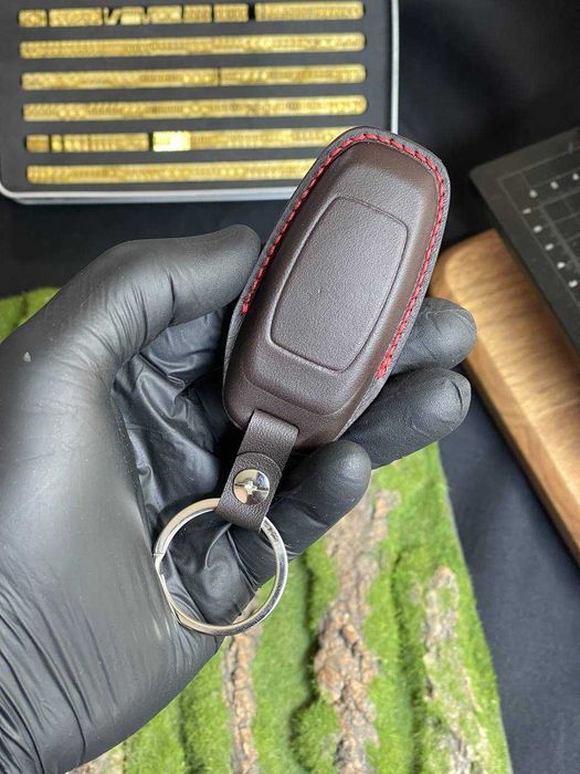 ЯКІСТЬ 100% Чохол на ключ ауді, Кожаний чехол audi, Брелок ауді, а4 а5 а6 а7 q5 q7