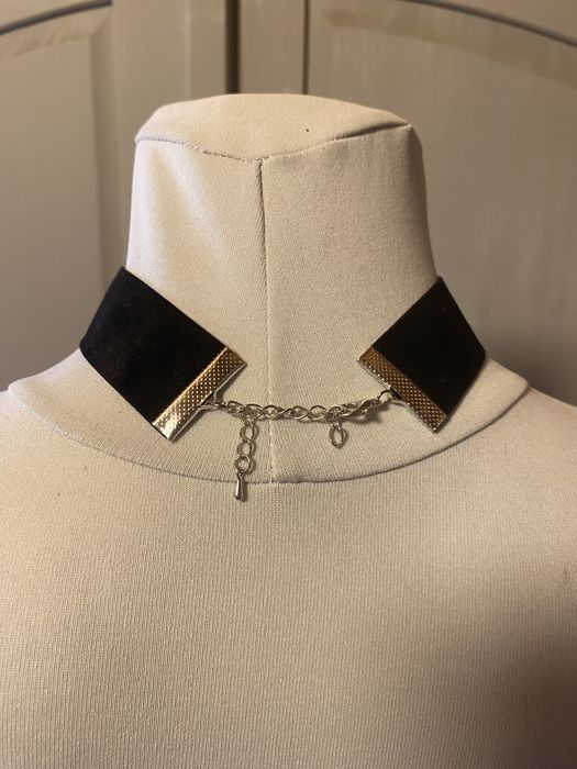 Choker naszyjnik szeroki rock goth vintage nowy