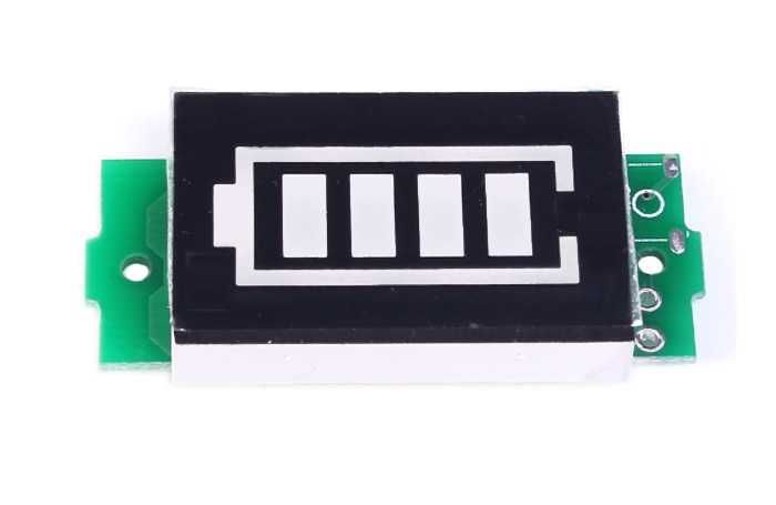 Индикатор уровня заряда батареи 1S Li-ion, 18650, 3.7В