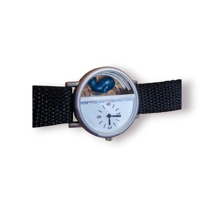 Relógio Peter Café Sport – Horta (Faial, Açores) – Miniatura Baleia