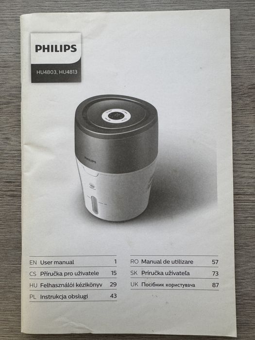 Увлажнитель  воздуха  Philips  HU4803