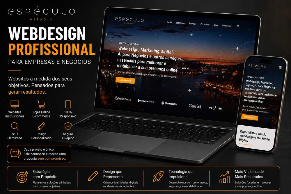 Criação de Websites Profissionais | Web Design para Empresas
