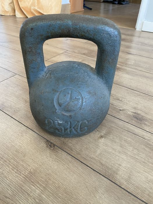 Kettlebell 25 kg żeliwny