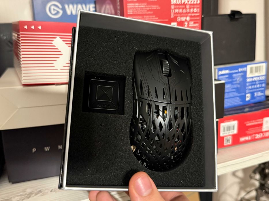 マウス・トラックボール Pwnage StormBreaker Max CF Black StormBreaker Wireless Gaming Mouse | Pwnage
