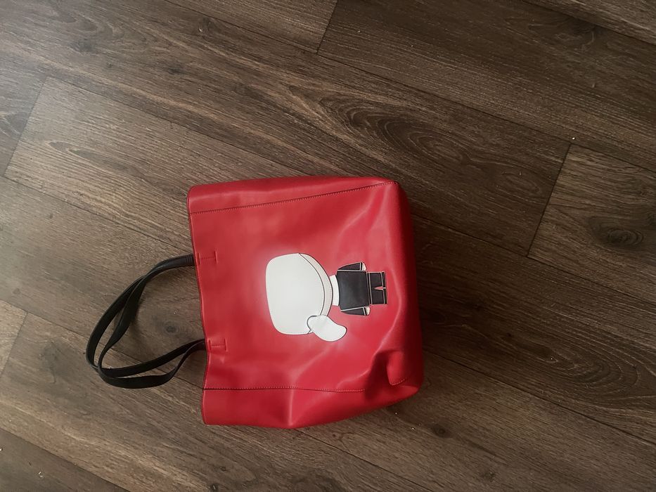 Новая яркая сумка шопер Karl Lagerfeld! Оригинал! Недорооо!