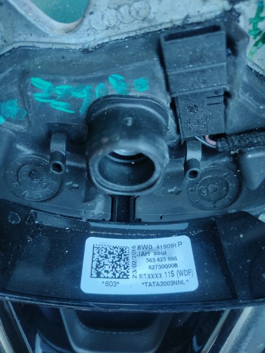 Audi A4 B7 B9 kierownica Sline S-line airbag 8W łopatki
