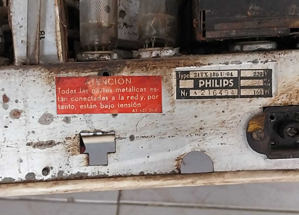 Antiga Televisão Philips, da Era Dourada da Televisão (1957 / 59). COLEÇÃO!