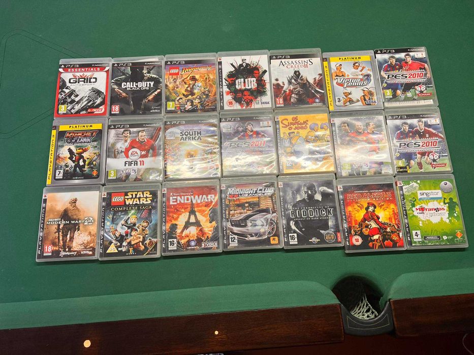 ps 3 com 19 jogos