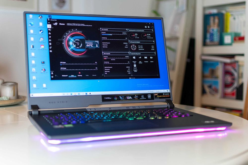 ASUS ROG Strix G17 - RTX 3070, 5900HX, 32GB, SSD 1 TB, WQHD 126% sRGB