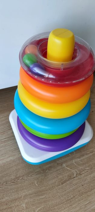 Pirâmide Gigante Argolas Fisher Price