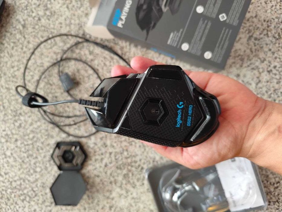 Rato Gaming Logitech G502 Hero – Na Caixa com Pesos Originais