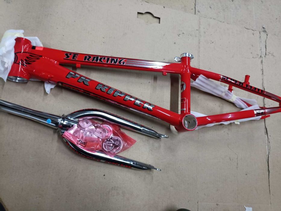 Nowa rama bmx racing Frameset + stery + widele