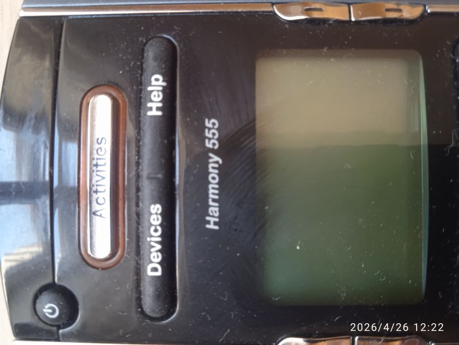 Пульт універсальний програмований Logitech Harmony Remote 555