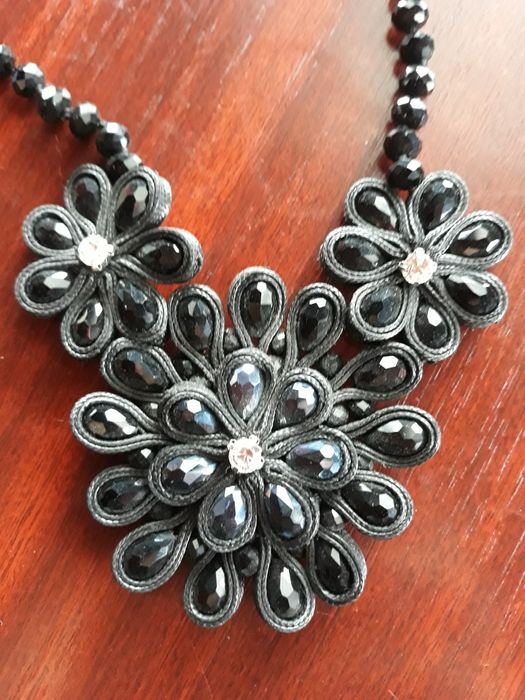 Бусы колье  из натурального камня намисто  буси