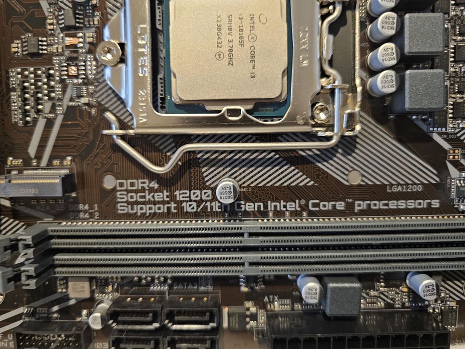 Motherboard + cpu