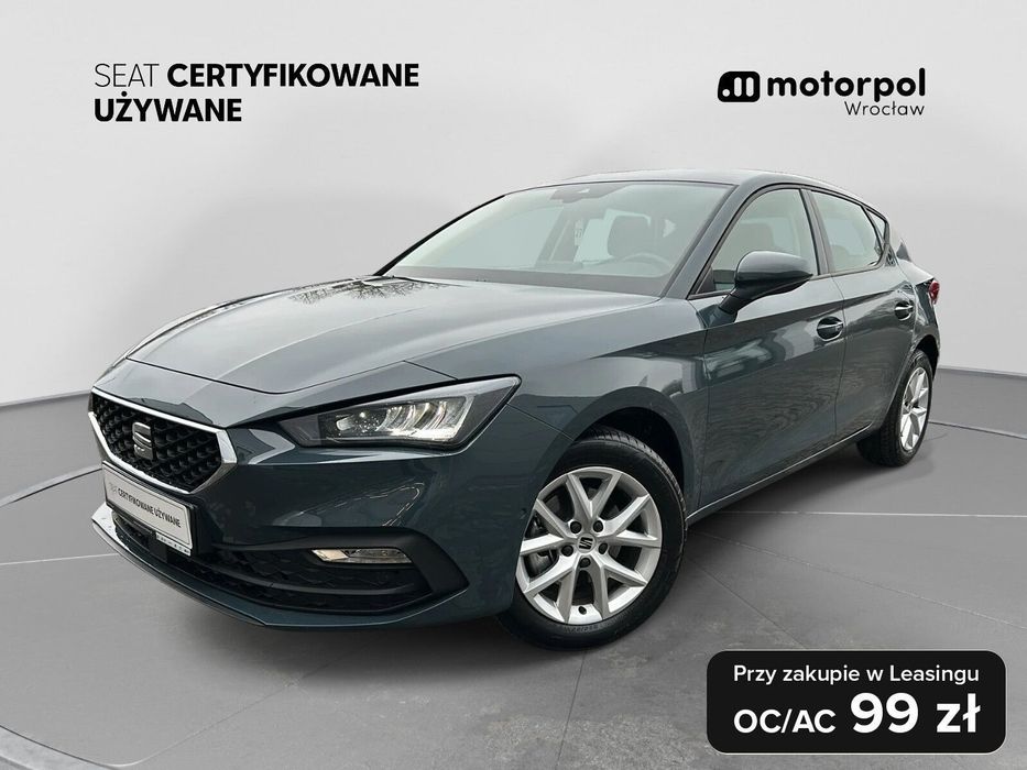 Seat Leon Style + Pakiet Vision, Kamera cofania, Tempomat, Apple CarPlay, 1 wł.