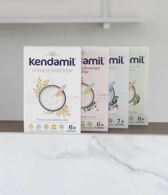 Дитячі каші kendamil та kabrita