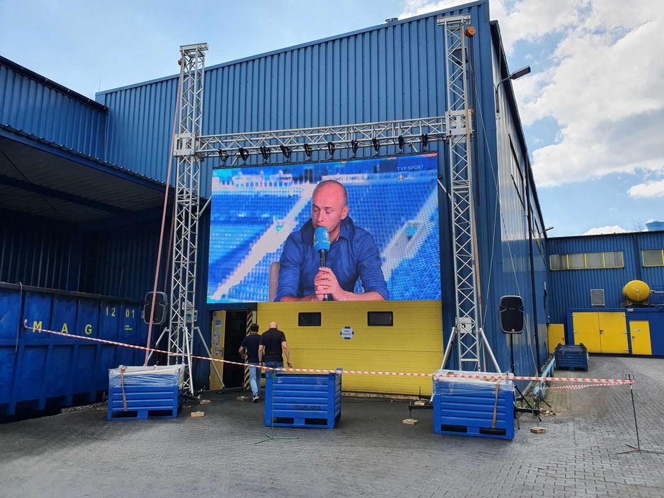 Wynajem telebimów ekranów led telewizorów katowice śląsk multimedia