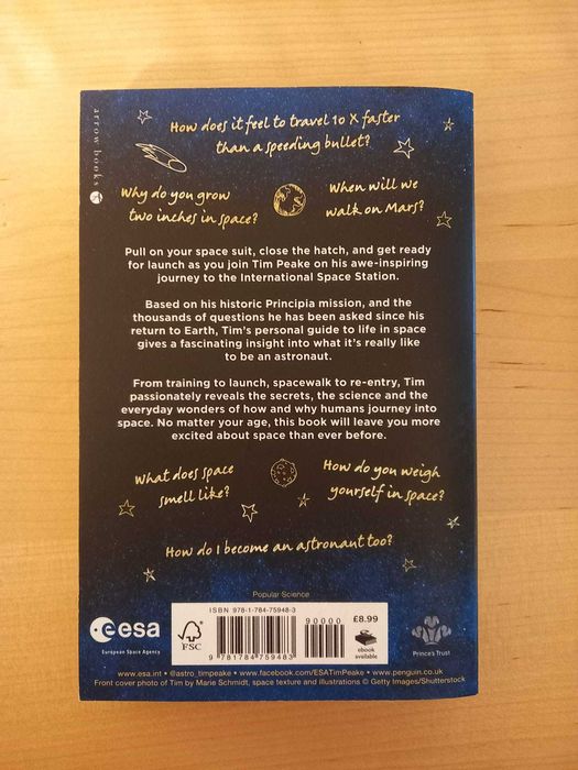 Ask an Astronaut, Tim Peake