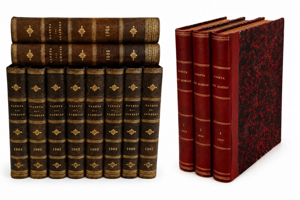 Livros - Gazeta das aldeias ( 12 volumes)