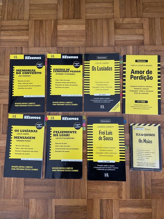 Livros da coleção resumos