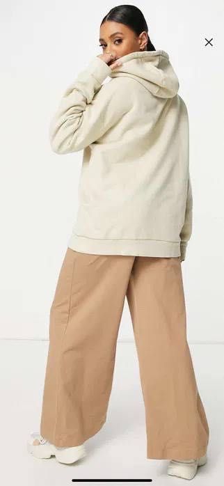 Reebok Bezowa bluza z kapturem M