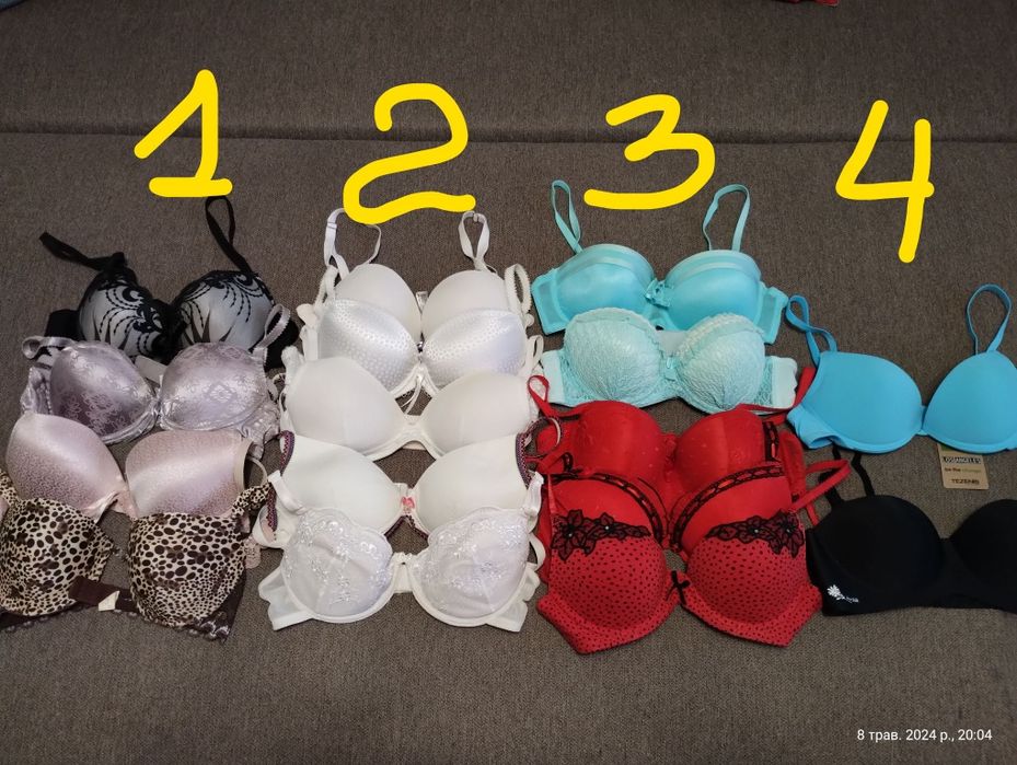 Бюстгальтер 85В, 75 А/В, ліф