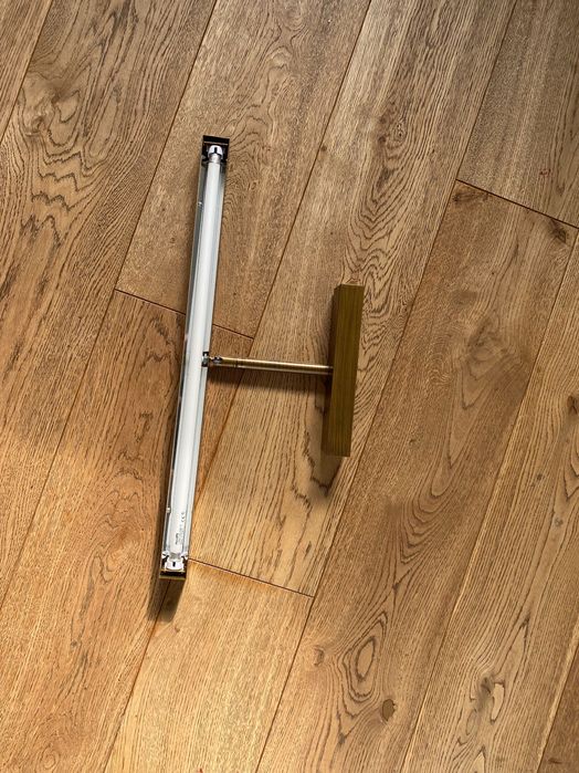 złoty kinkiet obrazowy