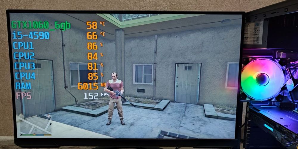 Игровой пк cs2 wot gtaV rust dota fs22 GTX1060 i5