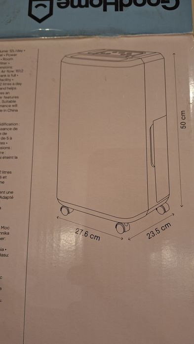 Osuszacz powietrza  Good Home D0003A-12L