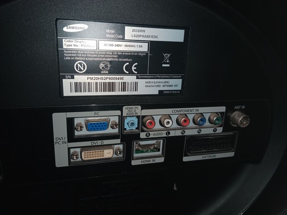 TV  i monitor 20 calowyi -SAMSUNG-Model- LS20PMASF/EDC