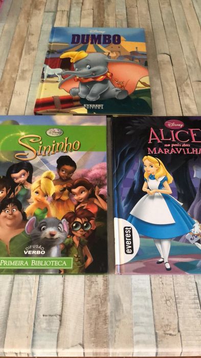 Sininho/ Alice no país das maravilhas / Dumbo