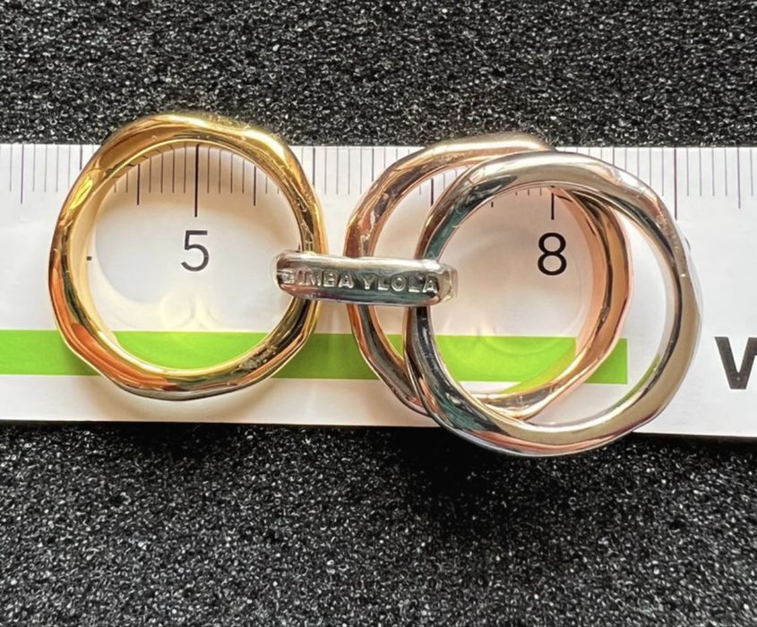 Anel triplo Bimba y Lola