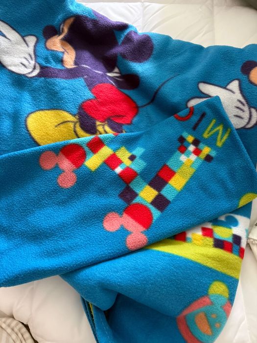 Lençol polar -  Cama Individual Criança - Mickey