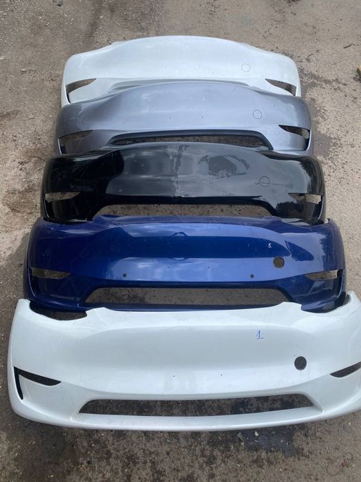 Бампера tesla model 3,Y,S,X під фарбування