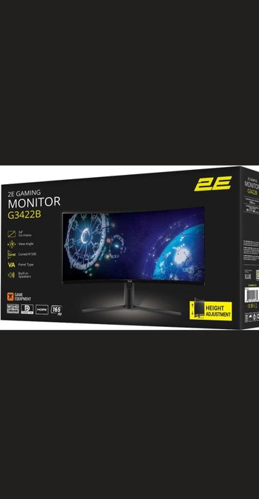 Монітор 34дюйма 2E Gaming G3422B