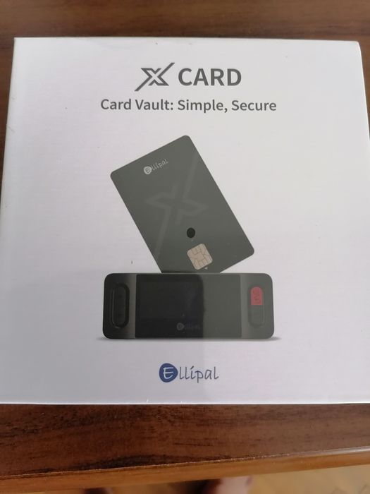 Ellipal X card Portfel Krypto walut