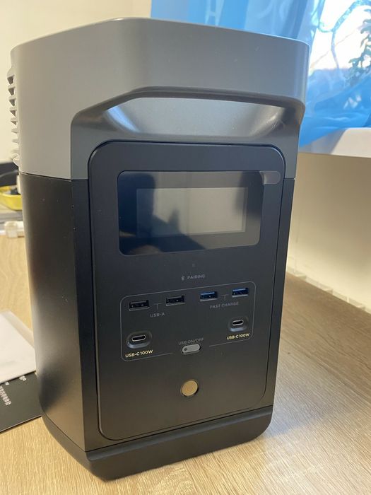 Ecoflow  delta 2(CN) зарядная станция     чехол и кастрюля для готовки