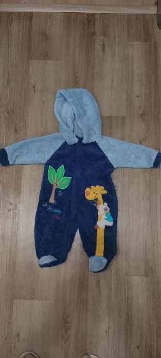 Теплий дитячий комбінезон