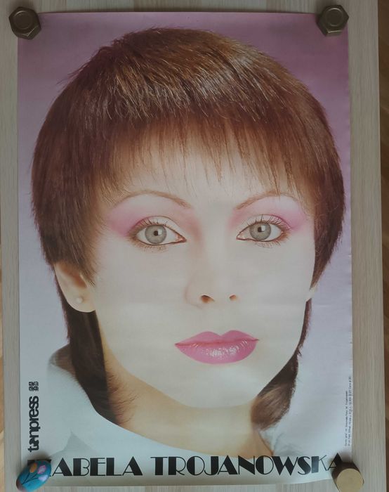 Izabela Trojanowska plakat 1981 rok