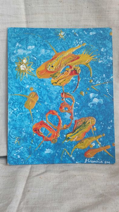 Pintura acrílica de Jeffrey Wigan