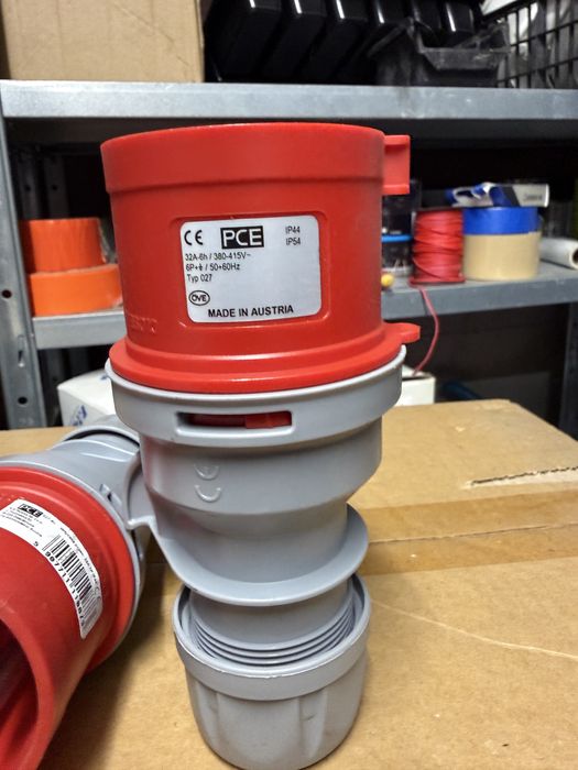 Wtyczka przenośna 32A 7P 400V