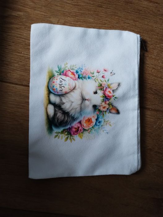 Materiałowe woreczki wielkanocne