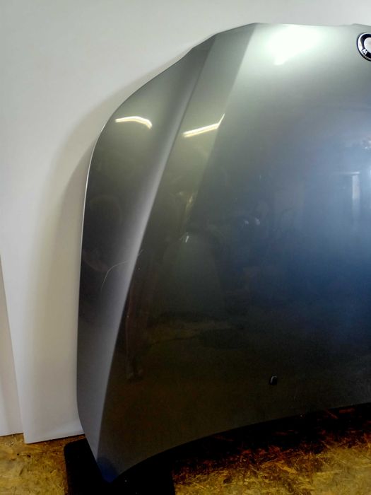 BMW E60 seria 5 maska przód przednia oryginał kolor A08/7 silbergrau