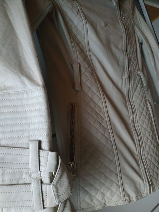 Skórzana kurtka jesienna