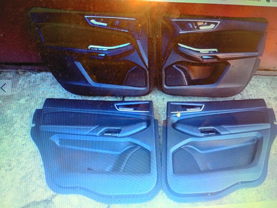 Boczek boczki drzwi tapicerka ford S-Max MK2