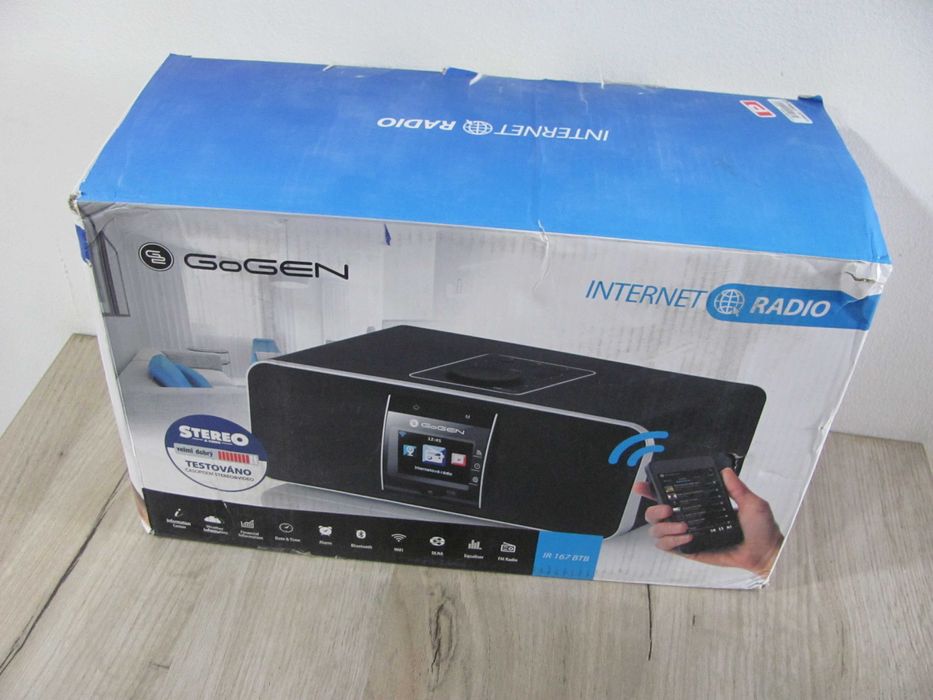 Radio internetowe GoGEN IR167BTB USB Bluetooth