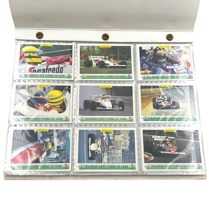 Ayrton Senna cartas 1994 PMC colecção