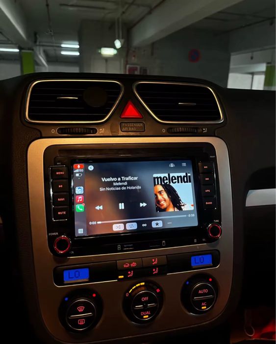 Radio 2din android carplay sirocco golf touran audi passat vw bmw polo