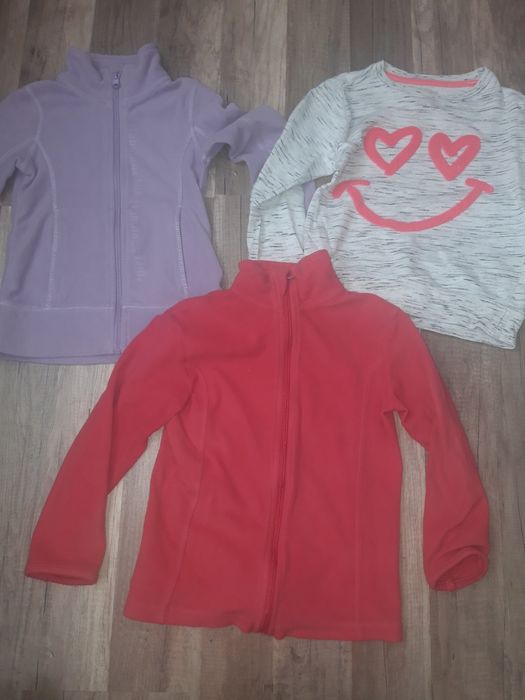 Paka ubrań dla dziewczynki 110-116